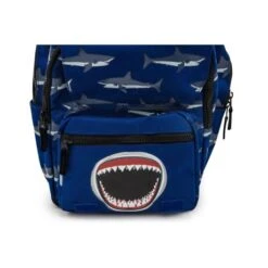 Little Legends Kinderrugzak Shark Mouth -Tas Promotie Winkel little legends backpack shark mouth detail