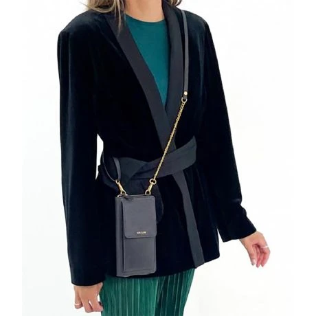 LouLou Essentiels 03MobileBag Robuste Black 2 LouLou Essentiels 03MobileBag Robuste Black - Afbeelding 2