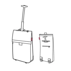 Reisenthel Shopping Trolley M Twist Silver 7 Reisenthel Shopping Trolley M Twist Silver -Tas Promotie Winkel m1 nt4067 pic11 1