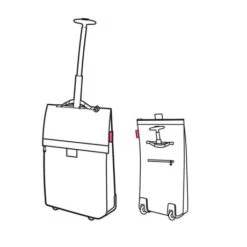 Reisenthel Shopping Trolley M Black -Tas Promotie Winkel m1 nt7003 pic11