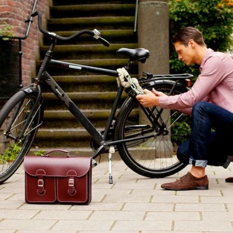 OldSchool Bags Schooltas Extra Large Zwart-Wit 6 OldSchool Bags Schooltas Extra Large Zwart-Wit - Afbeelding 6