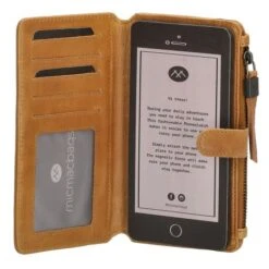 Micmacbags Porto Telefoontasje Groot Okergeel -Tas Promotie Winkel micmacbags porto telefoontasje groot okergeel 6