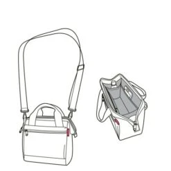 Reisenthel Allrounder Cross Schoudertas Signature Navy -Tas Promotie Winkel mq70031 1 1 1 1 1 1