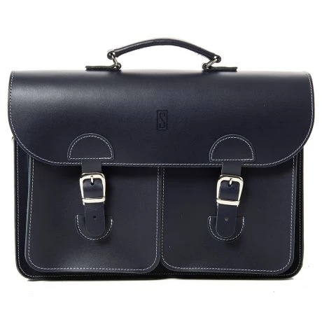 OldSchool Bags Schooltas Extra Large Marine Blauw 2 OldSchool Bags Schooltas Extra Large Marine Blauw - Afbeelding 2