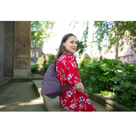 The Healthy Back Bag S The Classic Collection Textured Nylon Plum 5 The Healthy Back Bag S The Classic Collection Textured Nylon Plum - Afbeelding 5