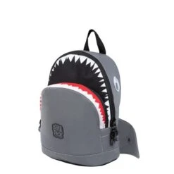 Pick & Pack Rugzak S Shark Shape Visible Grey / Reflective -Tas Promotie Winkel pp964 22 frontside