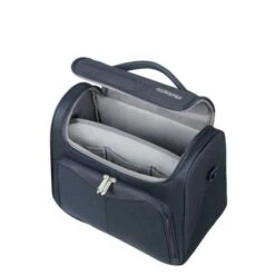 American Tourister Summerfunk Beauty Case Navy -Tas Promotie Winkel prod col 124895 1596 interior