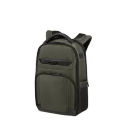 Samsonite Pro-DLX 6 Laptop Backpack 14.1" Green -Tas Promotie Winkel prod col 147139 1388 front34