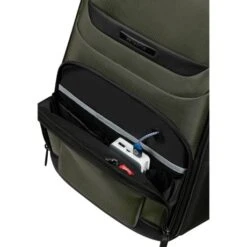 Samsonite Pro-DLX 6 Laptop Backpack 14.1" Green -Tas Promotie Winkel prod col 147139 1388 interioral organisation