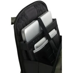 Samsonite Pro-DLX 6 Laptop Backpack 14.1" Green -Tas Promotie Winkel prod col 147139 1388 laptop compartment