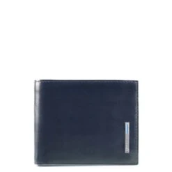 Piquadro Blue Square Men's Wallet With Flip Up/Coin Pocket Night Blue 5 Piquadro Blue Square Men's Wallet With Flip Up/Coin Pocket Night Blue -Tas Promotie Winkel pu4518b2r blu2 dett2