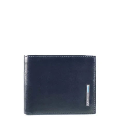 Piquadro Blue Square Men's Wallet With Flip Up/Coin Pocket Night Blue 3 Piquadro Blue Square Men's Wallet With Flip Up/Coin Pocket Night Blue - Afbeelding 3