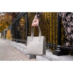 Charm London Radlett Shopper Small Grey -Tas Promotie Winkel radlett shopper s grey 7