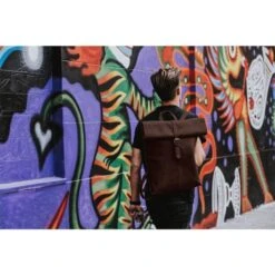 Laauw RAW Tribunal Rugzak Dark Brown -Tas Promotie Winkel raw tribunal dark brown 6