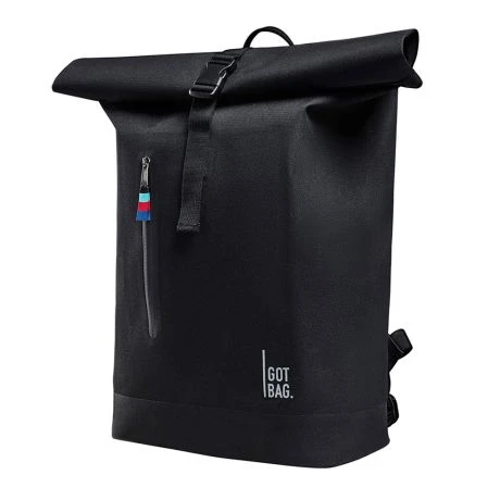 GOT BAG RollTop Lite Backpack 15" Black 2 GOT BAG RollTop Lite Backpack 15" Black - Afbeelding 2