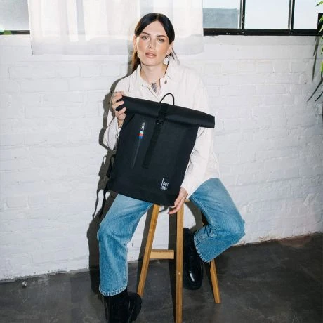 GOT BAG RollTop Lite Backpack 15" Black 8 GOT BAG RollTop Lite Backpack 15" Black - Afbeelding 8