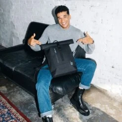 GOT BAG RollTop Lite Backpack 15" Black 15 GOT BAG RollTop Lite Backpack 15" Black -Tas Promotie Winkel rolltop light black moods 03 3