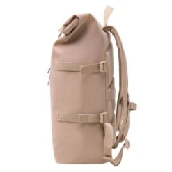 GOT BAG RollTop Backpack 15" Sand -Tas Promotie Winkel rolltop warmsand side 01
