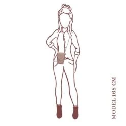 MOSZ Telefoontasje Suède Snake Cognac Brushed Silver 9 MOSZ Telefoontasje Suède Snake Cognac Brushed Silver -Tas Promotie Winkel saffiano pink light 3