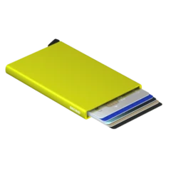 Secrid Cardprotector Kaarthouder Lime 7 Secrid Cardprotector Kaarthouder Lime -Tas Promotie Winkel secrid c lime open