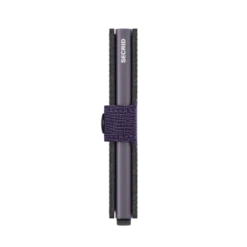 Secrid Mini Wallet Portemonnee Crisple Purple -Tas Promotie Winkel secrid miniwallet crisple purple side
