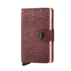 Secrid Mini Wallet Portemonnee Sparkle Red