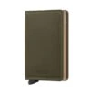 Secrid Slim Wallet Portemonnee Saffiano Olive