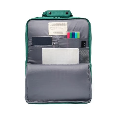 Lefrik Smart Daily Backpack Laptop 13" Green Bauhaus 2 Lefrik Smart Daily Backpack Laptop 13" Green Bauhaus - Afbeelding 2