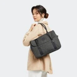 Kipling Superworker S Laptoptas Black Peppery -Tas Promotie Winkel superworker s black peppery 8