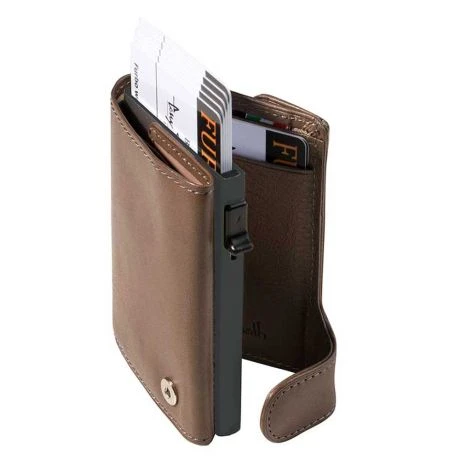 Tony Perotti Furbo Leren Pasjeshouder Met Kleingeldvak Taupe 1 Tony Perotti Furbo Leren Pasjeshouder Met Kleingeldvak Taupe