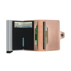 Secrid Twin Wallet Portemonnee Metallic Rose -Tas Promotie Winkel twinwalmetalros1 1