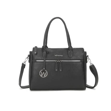 Wimona Bambina Schoudertas Zwart 1 Wimona Bambina Schoudertas Zwart