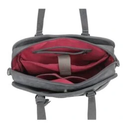 Wimona Carlotta Schoudertas 13.3" Grijs -Tas Promotie Winkel wimona carlotta grijs 4