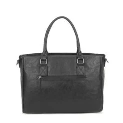 Wimona Carmina Schoudertas 13.3" Black -Tas Promotie Winkel wimona carmina zwart 5