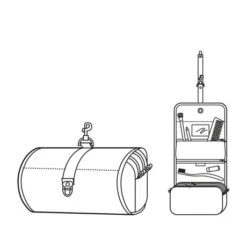 Reisenthel Wrapcosmetic Toilettas Twist Silver -Tas Promotie Winkel wrapcosmetic 1 2 1 2